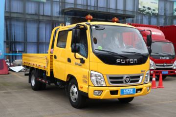 福田 奥铃捷运 经典版 1.5L 136马力 汽油 3.1米双排栏板轻卡(国六)(BJ1031V4AV6-AA1)