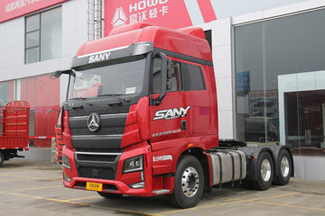 三一重卡 江山·信版 560马力 6X4 AMT自动挡牵引车(国六)(16挡)(HQC42503S1S13F)