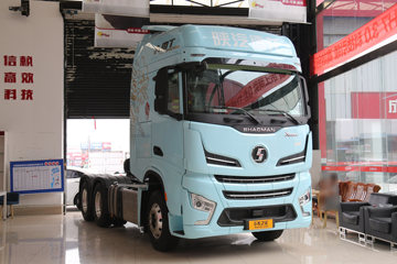 陕汽重卡 德龙X6000 600马力 6X4 AMT自动挡牵引车(国六)(SX4259GE4Q2)