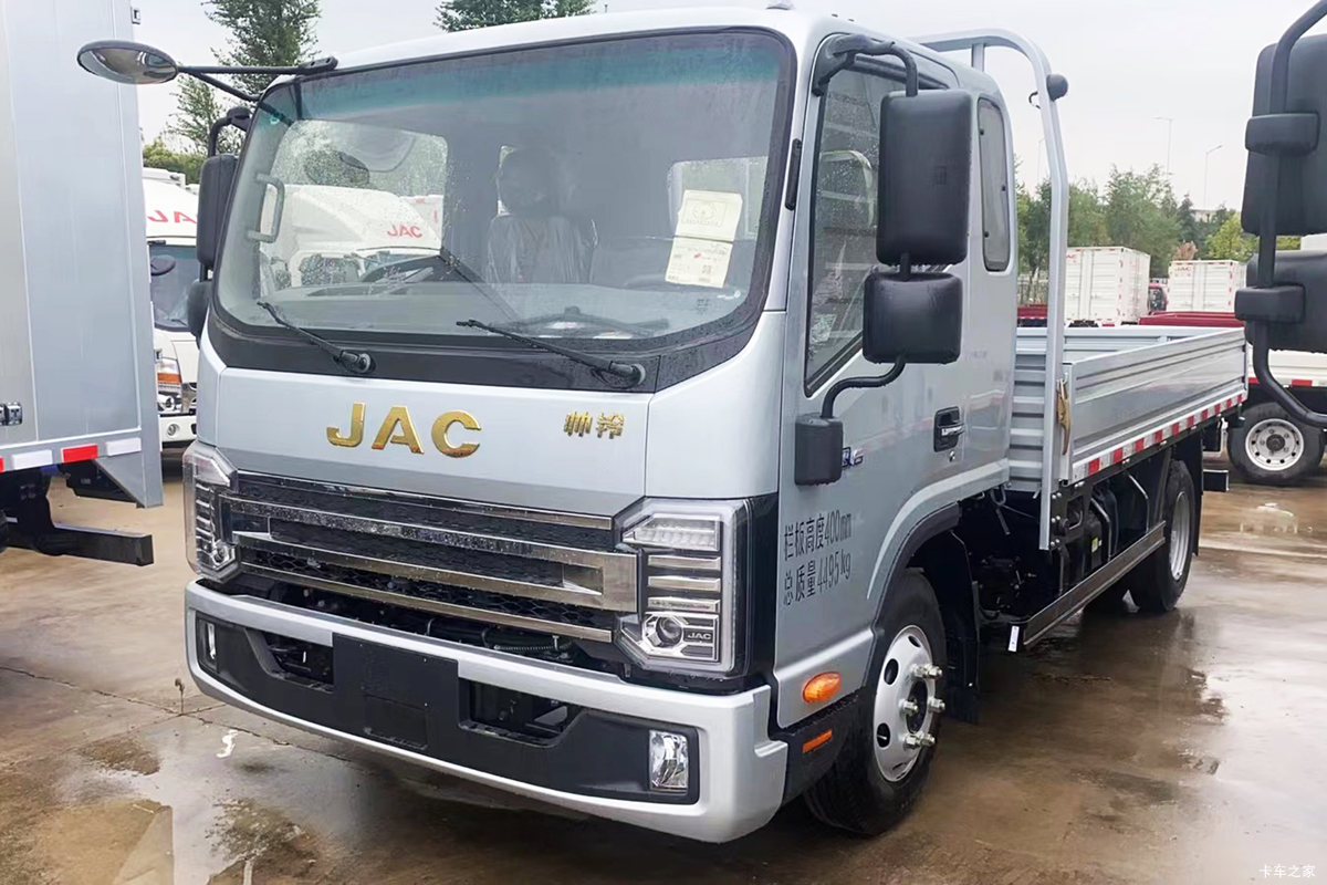 江淮 帅铃S7 160马力 3.85米排半栏板轻卡(国六)