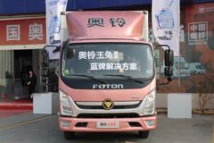 福田奥铃 玉兔二号 152马力 4.14米AMT自动挡单排厢式轻卡(国六)(BJ5048XXY8JDA-AB2)