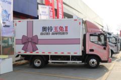 福田奥铃 玉兔二号 152马力 4.14米AMT自动挡单排厢式轻卡(国六)(BJ5048XXY8JDA-AB2)