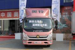 福田奥铃 玉兔二号 152马力 4.14米AMT自动挡单排厢式轻卡(国六)(BJ5048XXY8JDA-AB2)
