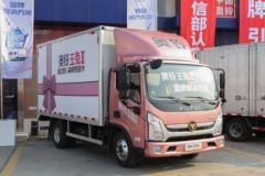 福田奥铃 玉兔二号 152马力 4.14米AMT自动挡单排厢式轻卡(国六)(BJ5048XXY8JDA-AB2)