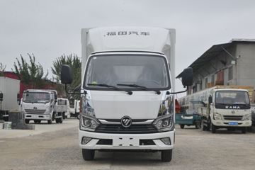 福田 奥铃M卡 122马力 3.7米单排翼开启厢式小卡(国六)(BJ5044XYK9JBA-AB3)