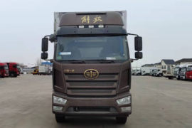 一汽解放底盘&nbsp;冷藏车外观图片