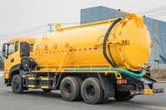 东风商用车 天龙KL 290马力 6X4 吸污车(程力牌)(CL5250GXW6HQ)