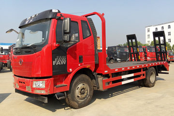 一汽解放 J6L 220马力 4X2 平板运输车(平顶)(CA5180TPBP62K1L2E6Z)