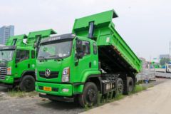 大运 致胜 245马力 6X2 4.3米自卸车(国六)(提升桥)(DYQ3246D6CB)