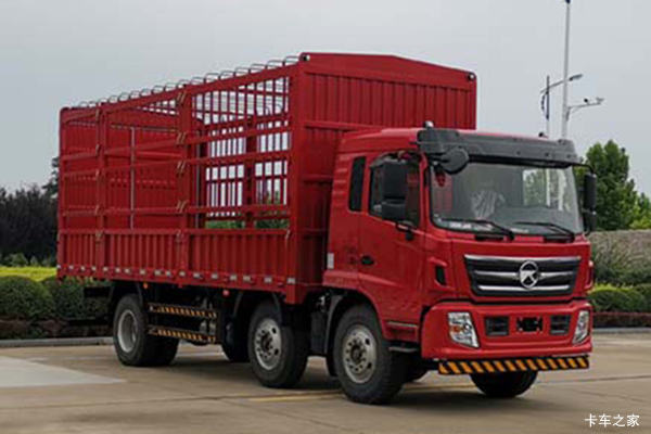 凯马 运腾 220马力 6X2 7.2米仓栅式载货车(国六)(KMC5240CCYA540P6)