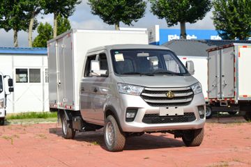 长安跨越 新豹T5 1.6L 122马力 汽油 2.585米双排厢式小卡(国六)(SC5031XXYNAS6B5)