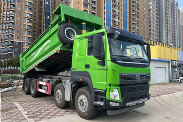 中国重汽成都商用车 豪沃V7-X重卡 400马力 8X4 6.5米自卸车(ZZ3317V3267F1)外观图片