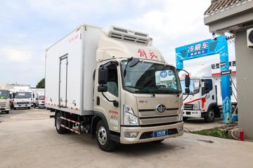 解放 领途 160马力 4X2 4.13米单排冷藏车(法士特8挡)