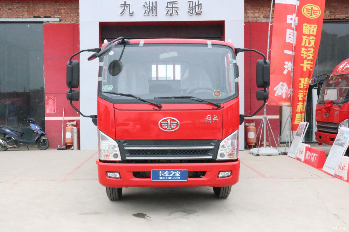 解放虎VN 130马力 4.2米栏板车型国六合规轻卡 城配短途实用利器