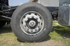 东风商用车 天龙KL重卡 居家版 复合型 465马力 8X4 9.6米栏板载货车(国六)(速比3.64)(高顶)