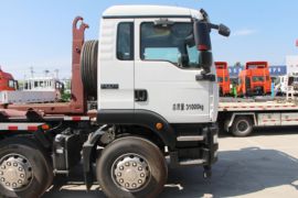 重汽汕德卡底盘&nbsp;垃圾运输车外观图片