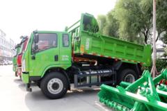 陕汽商用车 轩德X9 180马力 4X2 4米自卸车(SX3180NP6341)