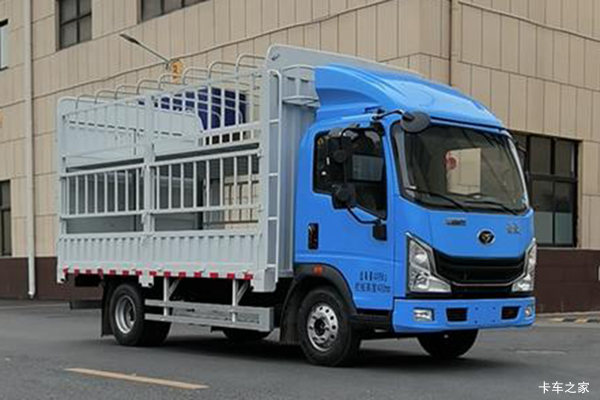 前晨汽车 EC1 4.1米单排纯电动仓栅式轻卡(ZZ5048CCYG17ZBEV4)