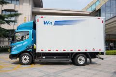 飞碟EW5 4.5T 4.16米单排纯电动厢式轻卡81.14kWh