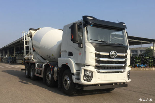 上汽红岩 杰虎H6 复合版 300马力 8X4 7.8方混凝土搅拌运输车(CQ5317GJBEY08286)