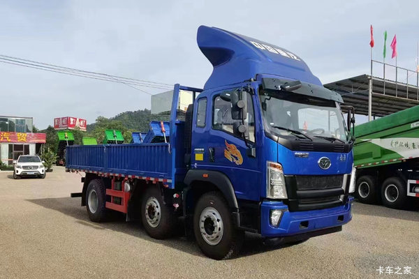 中国重汽 豪曼H5中卡 270马力 6X2 5.2米栏板载货车(国六)(ZZ1248KC0FB1)