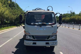 江淮骏铃底盘&nbsp;垃圾运输车外观图片