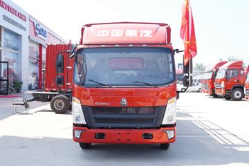 中国重汽HOWO 悍将 160马力 3.85米排半仓栅式轻卡(国六)(法士特8挡)(ZZ5047CCYG3214F143)