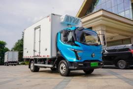 飞碟HW5&nbsp;电动冷藏车外观图片