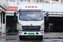 中国重汽HOWO 蓝立方悍将 4.5T 4.15米单排纯电动保温车(宏昌天马牌)(HCM5047XBWZZBEV)