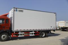 中国重汽HOWO G5X 220马力 4X2 排半冷藏车(绿叶牌)