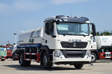 中国重汽 HOWO TX 220马力 4X2 洒水车(绿叶牌)(JYJ5187GSSF1)