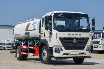 中国重汽HOWO G5X 220马力 4X2 洒水车(绿叶牌)(容积10.67)(JYJ5187GSSF)
