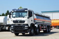 中国重汽 HOWO TX7 350马力 8X4 易燃液体罐式运输车(绿叶牌)(JYJ5327GRYF1)