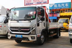 凯马 凯捷M3 2.2L 95马力 CNG 4.16米单排栏板轻卡(国六)(KMC1043NG336DP6)