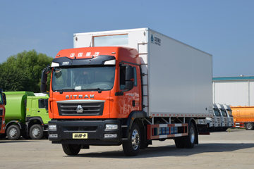 重汽汕德卡底盘&nbsp;冷藏车外观图片