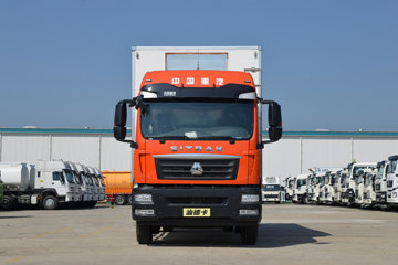 重汽汕德卡底盘&nbsp;冷藏车外观图片