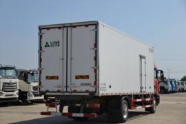 重汽汕德卡底盘&nbsp;冷藏车上装图片