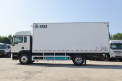 中国重汽 HOWO TX 250马力 4X2 冷藏车(绿叶牌)