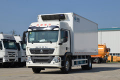 中国重汽 HOWO TX 250马力 4X2 冷藏车(绿叶牌)