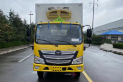福田 欧马可S1系 150马力 4X2 4.06米医疗废物转运车(鸿星达牌)(国六)(SJR5041XYY-6)