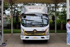 福田 金奥铃 158马力 4.14米单排厢式轻卡(国六)(BJ5048XXY8JEA-AB2)