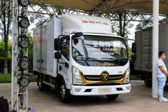 福田 金奥铃 158马力 4.14米单排厢式轻卡(国六)(BJ5048XXY8JEA-AB2)