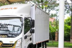 福田 金奥铃 158马力 4.14米单排厢式轻卡(国六)(BJ5048XXY8JEA-AB2)