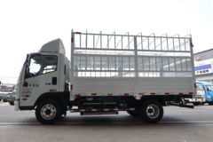 现代商用车 泓图EV 4.5T 4.14米单排纯电动仓栅运输车(CHM5042CCYZDC33BEV)