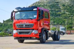 中国重汽 HOWO TX 350马力 4X2消防车底盘(双排)