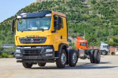 中国重汽 HOWO TX 350马力 6X2 7.8米仓栅式载货车(国六)(速比3.7)(ZZ5257CCYN56CGF1)