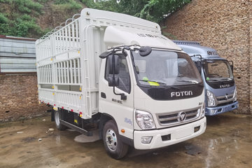 福田 奥铃捷运 经典版 158马力 4.17米单排仓栅式轻卡(国六)(BJ5048CCY9JEA-AB1)