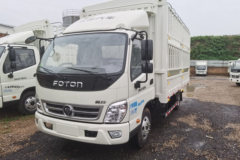 福田 奥铃捷运 经典版 158马力 4.17米单排仓栅式轻卡(国六)(BJ5048CCY9JEA-AB1)