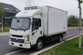 经典款&nbsp;电动冷藏车外观图片