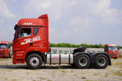 青岛解放 JH6重卡 卓越版 460马力 6X4 AMT自动档牵引车(CA4250P26K15T1E5A80)